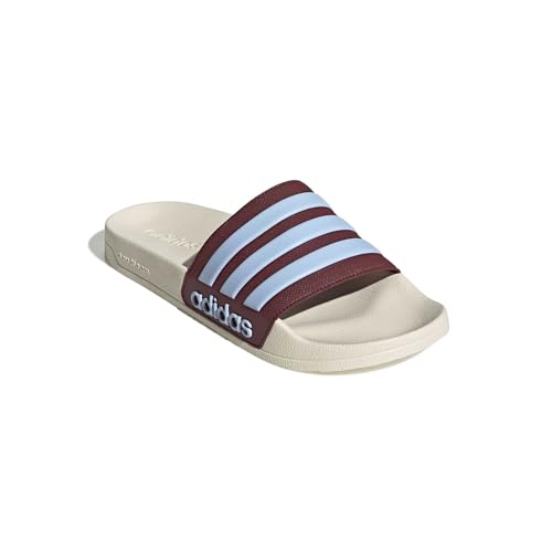 Image of adidas Mens Adilette Shower Arsenal Slides Casual Sandals Casual - Red