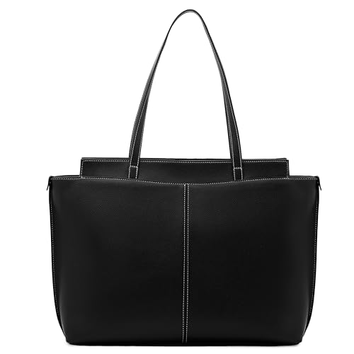 Image of Miraggio Linda 16 Inch Laptop Tote Bag For Women Office Use | Office Tote Bag With Zipper Closure | Stylish Totes