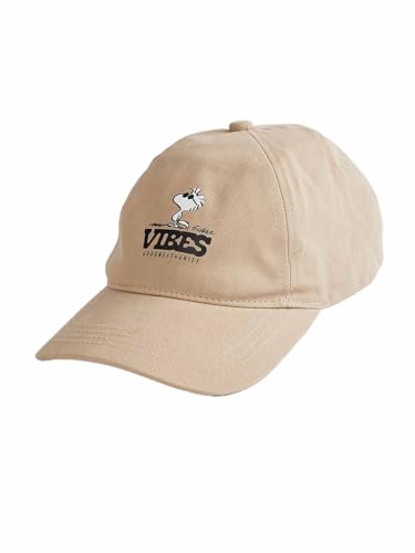 Image of Max Unisex Snoopy Print Baseball Cap (Beige FS)