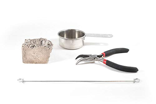 Kitables Jewelry STEM Crystal Grow Kit | Grow Your Own Bismuth Crystals at Home Or in The Classroom with This DIY Toy Crystal kit