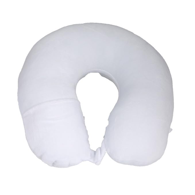 Buy BigPlayer Premium Memory Foam Neck Pillow – Ergonomic Travel Cushion for Car, Flight, & Train, Pain Relief & Sleep Support, Essential Comfort Accessory at Rs. 89