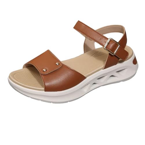 Chaussons d'été femme pour soulager les pieds fatigués avec semelle basquette