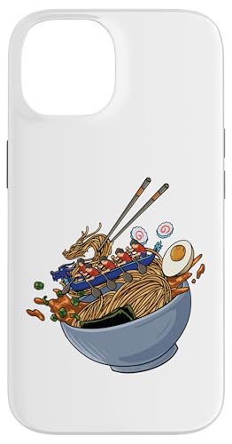 Carcasa para iPhone 14 Diseño de Ramen y Dragon Boat Racing para Dragon Boat