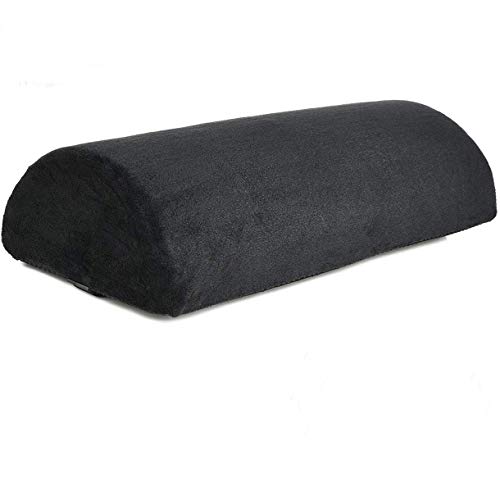 Memory Foam Bolster Pillow, Knee Support Pillow, Under Desk Foot Rest Cushion, Cervical