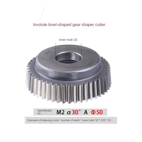 Coupeur d'engrenage 30 degres pour usinage précis de module interne externe 32mm