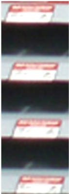 C011-0007 Bulk Sandpaper Color Coded Tray Labels