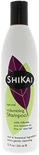 Shikai - Natural Volumizing Shampoo, Adds Fullness and Texture to Fine or Thin Hair (12 Ounces)