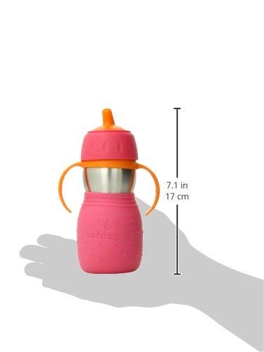 Kid Basix by New Wave Safe Sippy - Stainless Steel Sippy Cup for Baby & Toddler