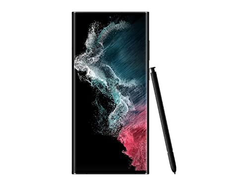 Samsung Galaxy S22 Ultra Cell Phone, Factory Unlocked Android Smartphone, 512Gb, 8K Camera & Video, Brightest Display Screen, S Pen, Long Battery Life, Fast 4Nm Processor, Us Version, Phantom Black #TOP1