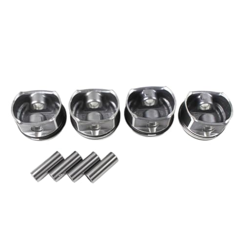 Image of 4pcs Piston Rings Set Φ82mm Compatible With Mercedes-Benz W203 W204 A209 C200K M271 1.8L 2710300024 2710302217 2710306617