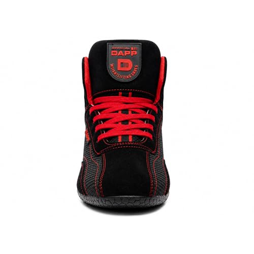 Image of Dapp X-Series Weightlifting Gym Shoes for Men and Women | Leather Suede Exterior | Signature Flat Sole | Padded Interiors for Stability | Smart Cushioning | Wide Toe Box