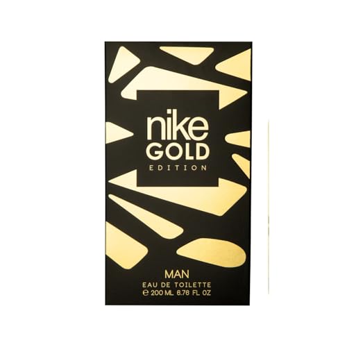 Image of Nike - Gold Edition 200 Ml, Men'S Perfume, Gold Edition Cologne, Scented And Spray Format, Men'S Eau De Toilette, Elegant, Fresh And Powerful, Aromatic Cologne And Long Lasting