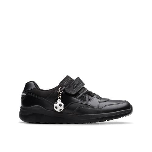 Clarks Daze Kick K Garçon : Basket en Cuir Résistante et Souple
