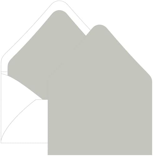 Light Moss Euro Flap Envelope Liner - A7 Gmund Colors Matt, 25 pack