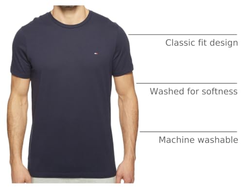 Image of Tommy Hilfiger Men's Tommy Jeans Short Sleeve Logo T-Shirt