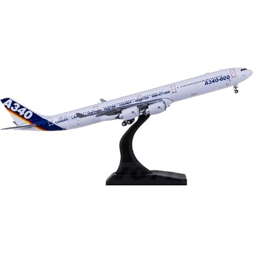 Avión a escala 1:400 miniatura metálica A340-600 LH4168 réplica aeronáutica
