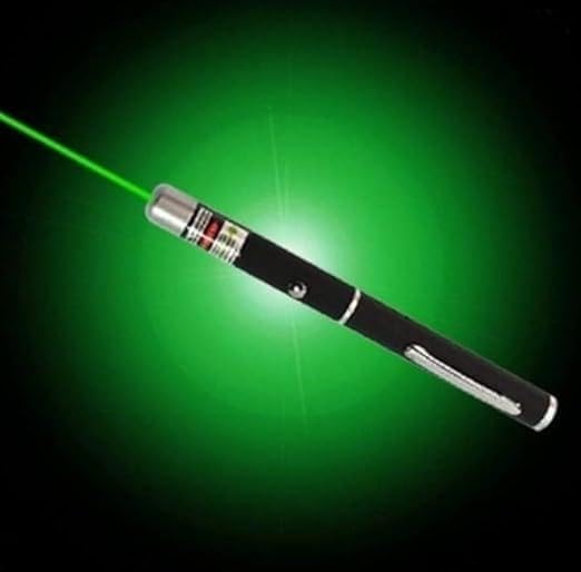 Image of Care 4 Ultra Powerful Green Laser Light Pen Beam for Presentation with Adjustable Cap to Change Project Design | 2000 Metres Laser Pointer Pen, Long Range | Extra Disco Light Effect