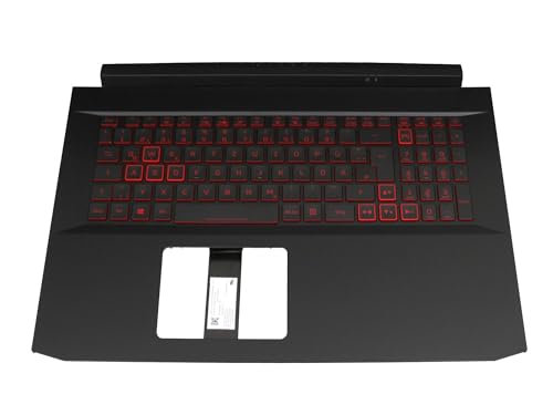 acer Nitro 5 (AN517-52) original Tastatur inkl. Topcase DE (deutsch) schwarz/schwarz mit Backlight (GTX 1650)