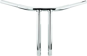 Bikers Choice 402258-FBW-C 1-1/4in. Straight T-Bar - 14in. - Chrome