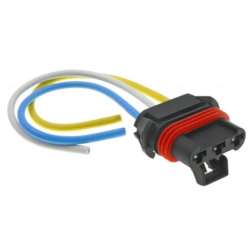 STOIFFFHH Connecteur Auto Connecteur de Ventilateur de radiateur 3 Broches Compatible avec Cruze 2.0L pour Aveo T300 3134503121 16454990 0130308103(1 PCS Connector)
