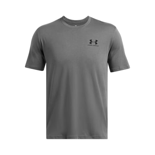 Under Armour Men's Sportstyle Left Chest Short-Sleeve T-Shirt, (025) Castlerock / / Black, 3X-Large by Under Armour - Used condition - CA$51.08