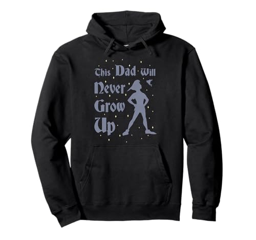Sweat à capuche Disney Peter Pan hoodie graphique homme vêtement noir