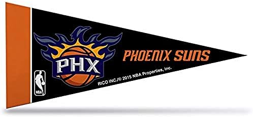 Rico Industries NBA Unisex 4-Inch by 9-Inch Classic Mini Pennant Décor image 4