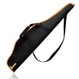 SPIKA Scoped Rifles Gun Bag: 44 Inch Soft Rifle Case with Shoulder Strap & Padded Handle (Suitable for Length below 42')