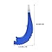 Kisangel 4pcs Plastic Stadium Horns, Trumpet Noise Makers Handheld Cheer Air Horns for Sporting Events School Spirit Toys(Random Color)