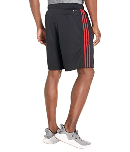 Image of adidas Tr-ES PIQ 3Sho Men Blue Training Shorts Size -