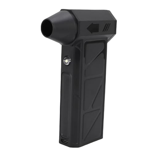 Wisoqu 100000RPM Compressed Air Duster, Electric Air Duster with Digital Display and 4 Speed Adjustment, LED Light, Brushless Rechargeable Cordless Dust Blower for Car, Home