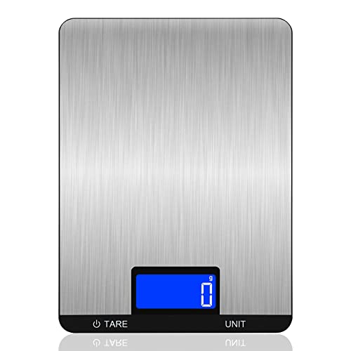Benechef Food Scale, Digital Kitchen Scale Multifunction With Large Panel, 22 Lb 10 Kg, Food Scale With 1G, Tare Function (Black) #TOP6