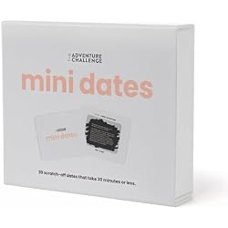 Mini Dates - Date Night Ideas for Busy Couples | 30 Meaningful Dates Under 30min | The Original Scratch-Off Date Night Games | Couples Gift