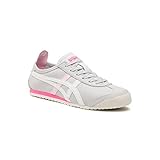  Onitsuka Tiger Mexico 66 - Scarpe da ginnastica da donna, colore: grigio/bianco, Glacier Grey White, 41.5 EU