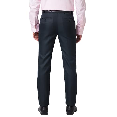 Image of Raymond Men's Slim Fit Self Design Trouser