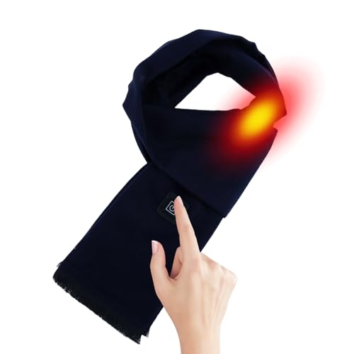 Écharpe chauffante pour cou contre le froid : protection thermique pour homme et femme