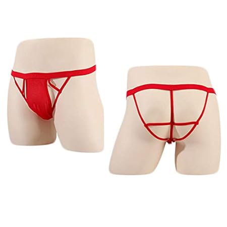 3er Pack G-Strings und Bund Bikinis von KHUFUZI für Herren – Bild 4