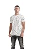 RONOMO Men's Round Neck Short Sleeved T-Shirt | Medium Elasticity | Soft and Breathable | Pre Shrunk Treatment| (SH White 4XL) #4