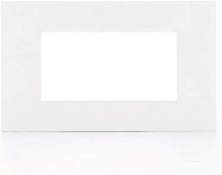 BTicino LivingLight LNA4804AR 4-Module Plate, Multi-Colour, Grey