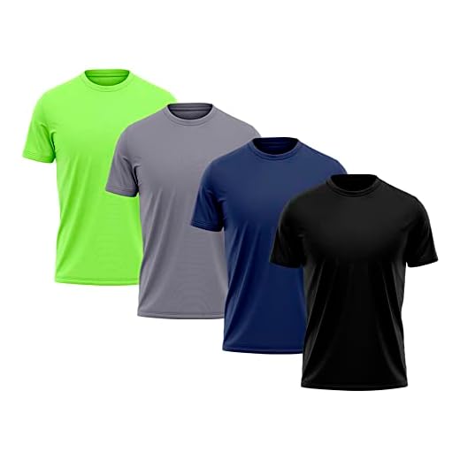 Kit 4 Camisetas Masculina Dry Fit Proteção Solar UV Térmica Academia Treino Caminhada Esporte Camisa Praia Blusa, Tamanho GG