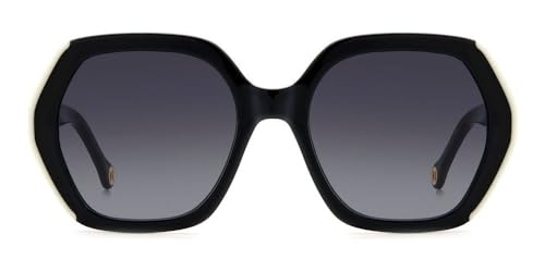 Carolina Herrera HER 0181/S Black White/Grey Shaded 55/20/145 women Sunglasses2