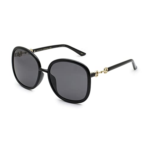 Gucci Black Frame Grey Lens Sunglasses