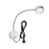 ✔【Soporte de pared LED Applique 】 Interruptor de encendido/apagado en el panel de control. Con enchufe, sin cableado fijo, montaje en pared. Fácil de instalar y usar.