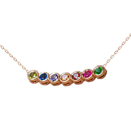 Family Birthstone Necklace for Mom, Mothers Day Gift, Dainty Necklace, Mothers Necklace, Birthstone Gifts, Gifts for Mothers Jewelry