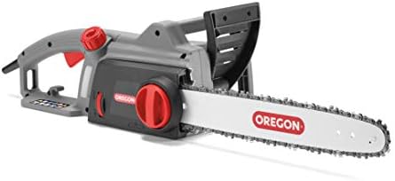 Oregon 1800W Kabelgebundene Elektro-Kettensäge mit 35 cm Führungsschiene | ControlCut Sägekette, rückschlagarme Motorsäge, mit automatischem Ölsystem, 3 Jahre Garantie (CS1200)