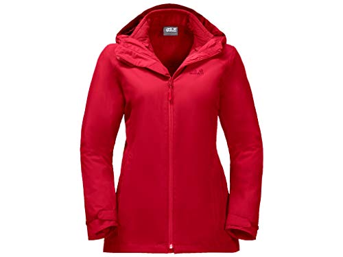 Preisvergleich Produktbild Jack Wolfskin Damen Norrland 3In1 W Winterjacke, red fire, M
