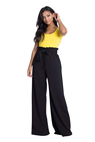Women's Junior Plus J2 Love Paperbag Wide Leg Pants2