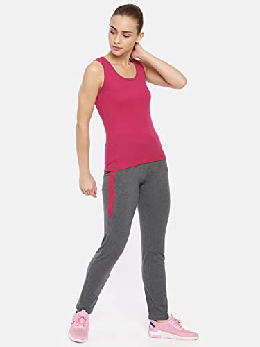 Image of Macrowoman W-Series Sports Stretch Active Pants for Women in Cotton Stretch Fabric, Trousers with Stylish Fit & Functional Comfort