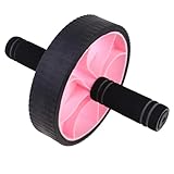 Roue abdominale - idéale pour ajouter des muscles dans la poitrine, les épaules, le dos et les bras, travailler et développer les muscles abdominaux, appareil d'exercice abdominal