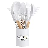 set de utensilios cocina industrial El mango está diseñado ergonómicamente para un agarre cómodo y no es fácil quemarse las manos.
